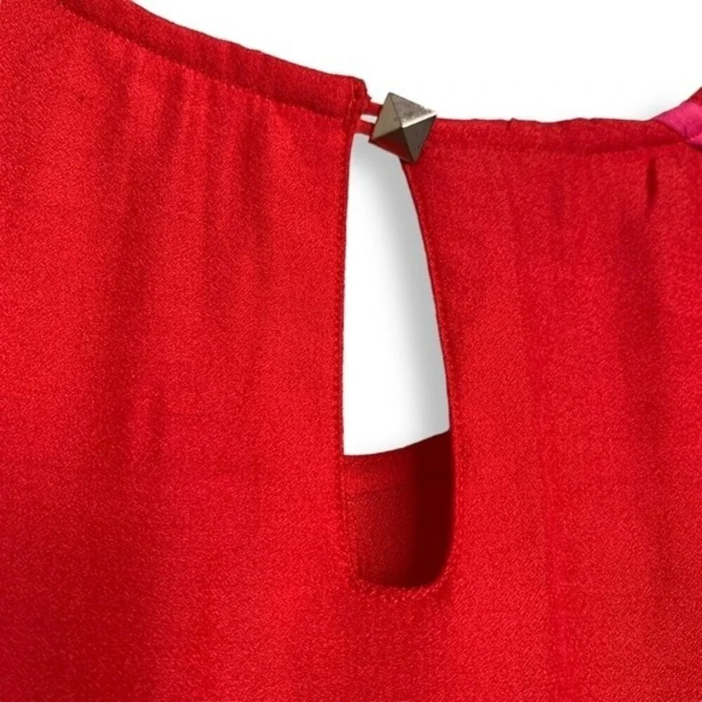 Red Shift Dress - Picture 11 of 16
